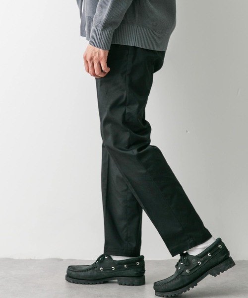 URBAN RESEARCH DOORS（アーバンリサーチドアーズ）の「チノテーパードトラウザー（チノパンツ・メンズ・ベージュ/グリーン系その他/ブラック・SMALL/MEDIUM/LARGE）」の7枚目の写真