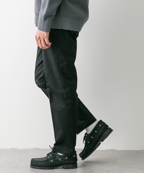 URBAN RESEARCH DOORS（アーバンリサーチドアーズ）の「チノテーパードトラウザー（チノパンツ・メンズ・ベージュ/グリーン系その他/ブラック・SMALL/MEDIUM/LARGE）」の11枚目の写真