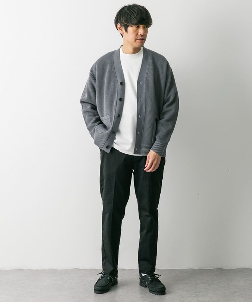 URBAN RESEARCH DOORS（アーバンリサーチドアーズ）の「チノテーパードトラウザー（チノパンツ・メンズ・ベージュ/グリーン系その他/ブラック・SMALL/MEDIUM/LARGE）」の13枚目の写真