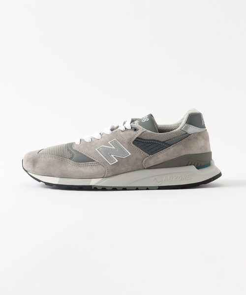 NEW BALANCE（ニューバランス）の「New Balance / ニューバランス U998GR（スニーカー・メンズ・グレー・26cm/26.5cm/27cm/27.5cm/28cm/28.5cm/25.5cm/25cm）」の2枚目の写真