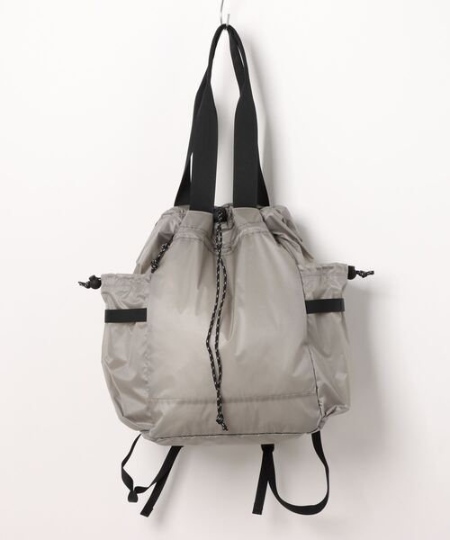 StitchandSew(ステッチアンドソー)の「<StitchandSew/スティッチアンドソー>ULTP66_ウルトラライトトートバッグ(トートバッグ・レディース・ブラック/グレー・FREE)」の2枚目の写真