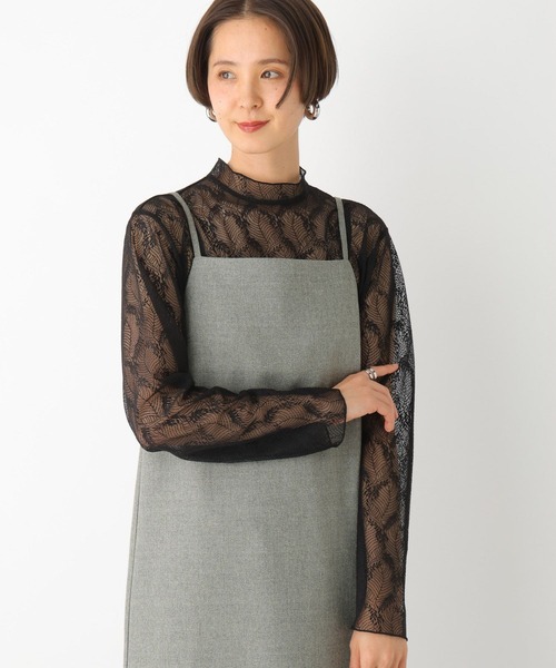 LEPSIM（レプシィム）の「【jours heureux】レース2SETハイネックブラウス　104772（シャツ/ブラウス・レディース・ブラック/オフホワイト・FREE）」の20枚目の写真