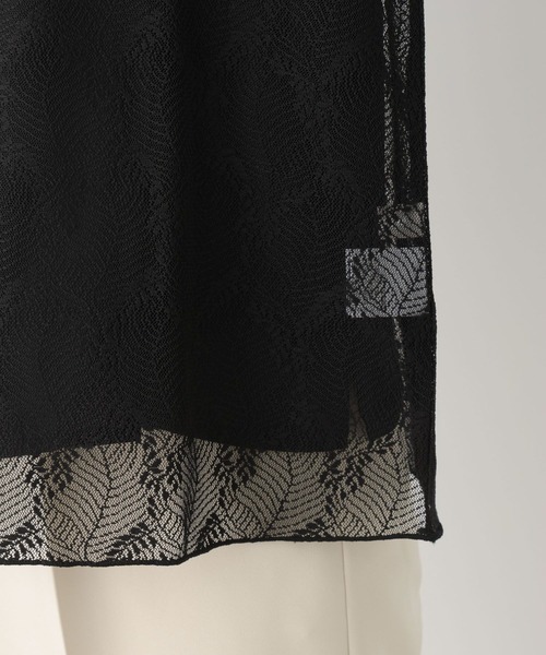 LEPSIM（レプシィム）の「【jours heureux】レース2SETハイネックブラウス　104772（シャツ/ブラウス・レディース・ブラック/オフホワイト・FREE）」の8枚目の写真