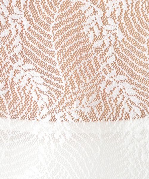 LEPSIM（レプシィム）の「【jours heureux】レース2SETハイネックブラウス　104772（シャツ/ブラウス・レディース・ブラック/オフホワイト・FREE）」の6枚目の写真