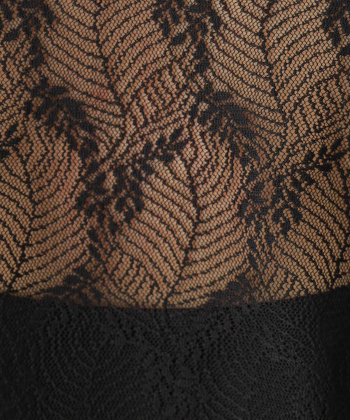 LEPSIM（レプシィム）の「【jours heureux】レース2SETハイネックブラウス　104772（シャツ/ブラウス・レディース・ブラック/オフホワイト・FREE）」の5枚目の写真