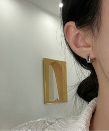 アレルギー対応ブロック形ピアス