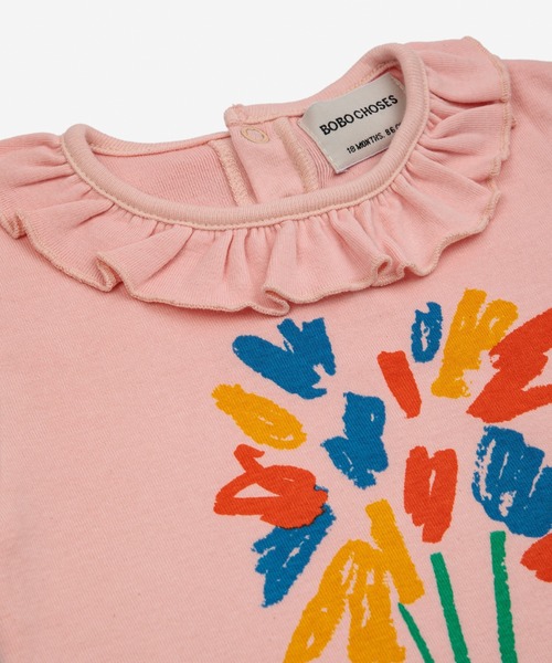 ネイビー 花柄　ロンパース　BOBO CHOSES ネイビー 花柄 ロンパース BOBO CHOSES