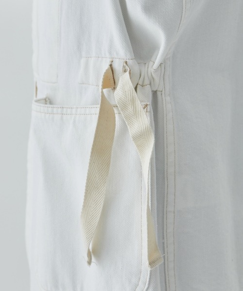 SASQUATCHfabrix.(サスクワァッチファブリックス)の「【Sasquatchfabrix./ サスクワッチファブリックス】DENIM COVERALL(テーラードジャケット・メンズ・マルチ/オフホワイト・M/L)」の12枚目の写真