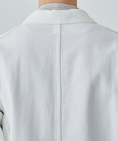 SASQUATCHfabrix.(サスクワァッチファブリックス)の「【Sasquatchfabrix./ サスクワッチファブリックス】DENIM COVERALL(テーラードジャケット・メンズ・マルチ/オフホワイト・M/L)」の15枚目の写真