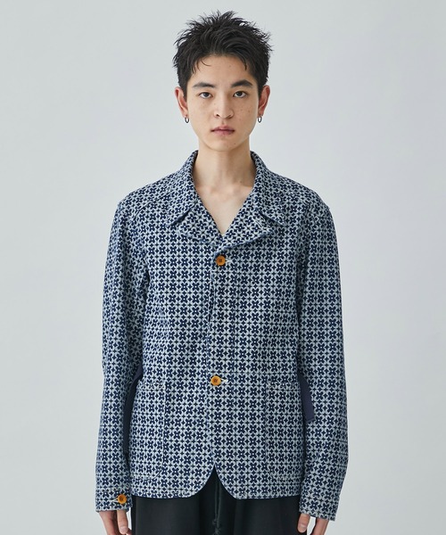 SASQUATCHfabrix.(サスクワァッチファブリックス)の「【Sasquatchfabrix./ サスクワッチファブリックス】DENIM COVERALL(テーラードジャケット・メンズ・マルチ/オフホワイト・M/L)」の20枚目の写真