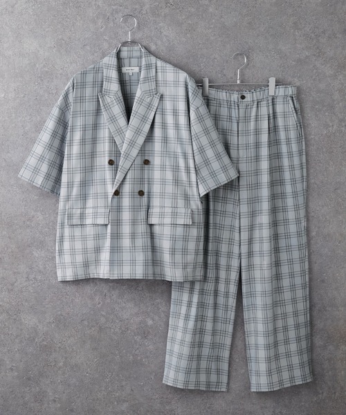 [美シルエット]美品　セオリー　シングルパンツセットアップ　1B ピークドラペル セットアップ】ドレープ オーバーサイズ ピークドラペルW