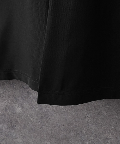 MONO-MART（モノマート）の「【セットアップ】ドレープ オーバーサイズ ピークドラペルWテーラードシャツジャケット＋イージータックワイドパンツ（セットアップ・メンズ・グレイッシュブルー/ダークネイビー/モカ/ダークグレー/ブラック系1/グレー/ブラック/グレー系3/グレイッシュベージュ・M/S/L）」の14枚目の写真