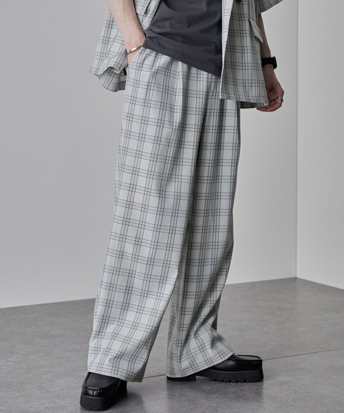 セットアップ】ドレープ オーバーサイズ ピークドラペルWテーラード