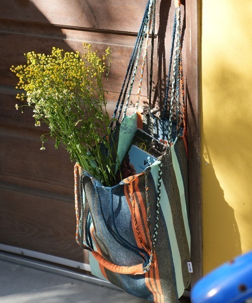 DULTON(ダルトン)の「HAMMOCK TOTE L/ハンモック トートバッグ(トートバッグ・メンズ・ブラウン/ピンク/オレンジ/ブルー/ブルー系その他/グリーン・FREE)」の22枚目の写真