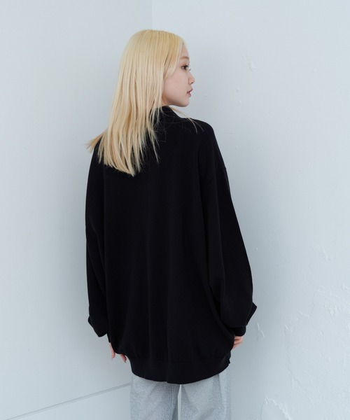 WHIMSIC(ウィムジック)の「【UNISEX】ファインニットポロシャツ(ポロシャツ・メンズ・チャコールグレー/レッド/グリーン/ブラック・FREE)」の10枚目の写真