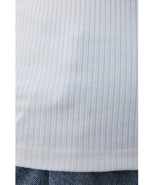 AZUL by moussy(アズールバイマウジー)の「ベーシックカップ付ホルターネックタンクトップ(タンクトップ・レディース・アイボリー/ブラック・M/L/S/M)」の13枚目の写真