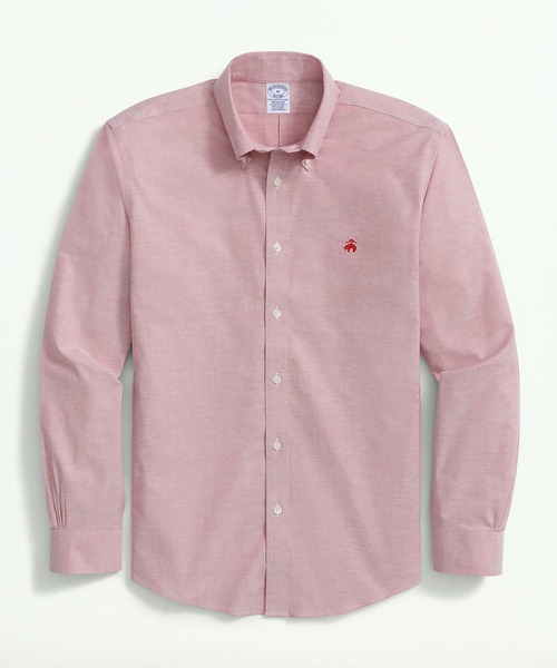 BROOKS BROTHERS(ブルックスブラザーズ)の「ストレッチコットン カジュアルシャツ Regular Fit(シャツ/ブラウス・メンズ・レッド/ピンク/パープル/グリーン/イエロー/コーラル・LARGE/MEDIUM/SMALL/X-LARGE/X-SMALL)」の6枚目の写真