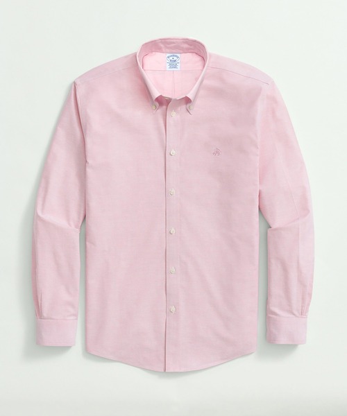 BROOKS BROTHERS(ブルックスブラザーズ)の「ストレッチコットン カジュアルシャツ Regular Fit(シャツ/ブラウス・メンズ・レッド/ピンク/パープル/グリーン/イエロー/コーラル・LARGE/MEDIUM/SMALL/X-LARGE/X-SMALL)」の5枚目の写真