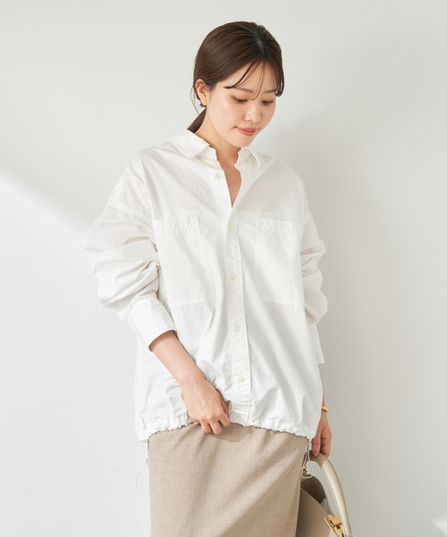 セール】Drawstring シャツ（シャツ/ブラウス）｜Plage（プラージュ
