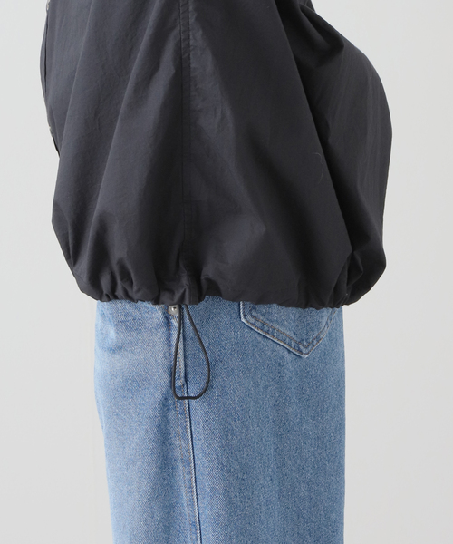 plage(プラージュ)の「Drawstring シャツ(シャツ/ブラウス・レディース・ブラック/ホワイト・FREE)」の8枚目の写真