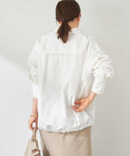 2019ss ◆  plage プラージュ  新作シャツ プラージュ Plage R'IAM ブラウジング シャツ （ブルー A