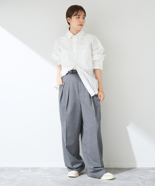 セール】Drawstring シャツ（シャツ/ブラウス）｜Plage（プラージュ