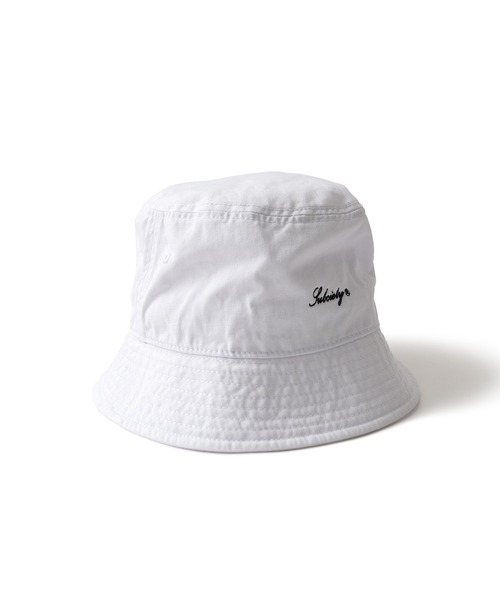 Subciety(サブサエティ)の「BUCKET HAT(ハット・メンズ・ブラック/ホワイト・FREE)」の4枚目の写真