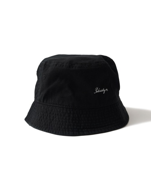 Subciety(サブサエティ)の「BUCKET HAT(ハット・メンズ・ブラック/ホワイト・FREE)」の5枚目の写真