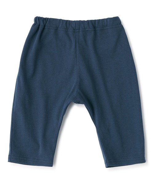 無印良品（ムジルシリョウヒン）の「ベビー　おなかすっぽり　ストレッチ七分丈サルエルパンツ（その他パンツ・キッズ・ライトグリーン/ブルー/イエロー/ピンク/グレー/ネイビー/ブラック/チャコールグレー・90/100/80）」の5枚目の写真