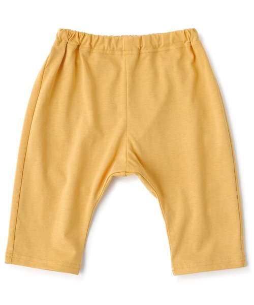 無印良品（ムジルシリョウヒン）の「ベビー　おなかすっぽり　ストレッチ七分丈サルエルパンツ（その他パンツ・キッズ・ライトグリーン/ブルー/イエロー/ピンク/グレー/ネイビー/ブラック/チャコールグレー・90/100/80）」の7枚目の写真