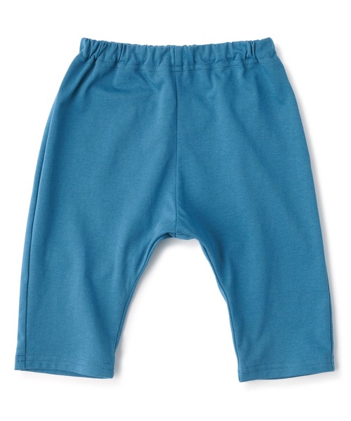 無印良品（ムジルシリョウヒン）の「ベビー　おなかすっぽり　ストレッチ七分丈サルエルパンツ（その他パンツ・キッズ・ライトグリーン/ブルー/イエロー/ピンク/グレー/ネイビー/ブラック/チャコールグレー・90/100/80）」の6枚目の写真