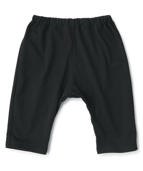 無印良品（ムジルシリョウヒン）の「ベビー　おなかすっぽり　ストレッチ七分丈サルエルパンツ（その他パンツ・キッズ・ライトグリーン/ブルー/イエロー/ピンク/グレー/ネイビー/ブラック/チャコールグレー・90/100/80）」の2枚目の写真