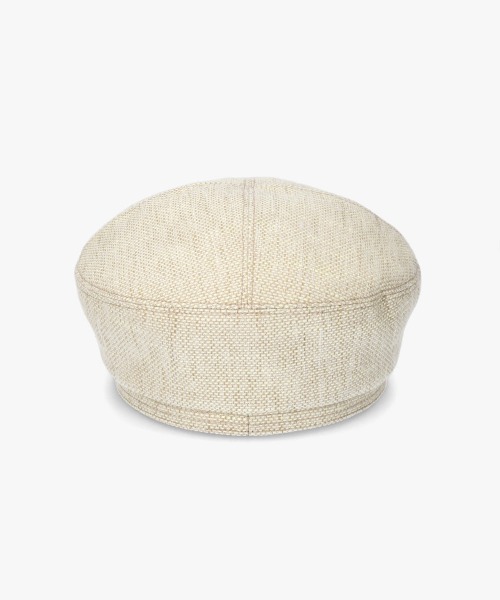 kaorinomori（カオリノモリ）の「kaorinomori ボンボンベレー / カオリノモリ（ハンチング/ベレー帽・レディース・ベージュ/ピンク・M/57.5cm）」の10枚目の写真