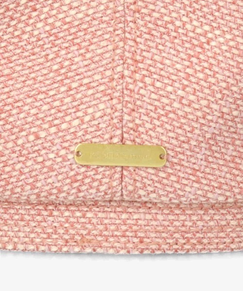 kaorinomori（カオリノモリ）の「kaorinomori ボンボンベレー / カオリノモリ（ハンチング/ベレー帽・レディース・ベージュ/ピンク・M/57.5cm）」の20枚目の写真