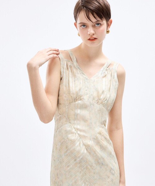 DEICY ドレス Deicy レースシフォンヴィクトリアンドレス ME COUTURE