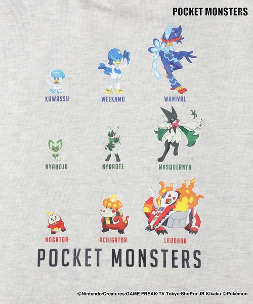 Right-on(ライトオン)の「【POKEMON】プリントスウェット 大人サイズ(スウェット・メンズ・ブラック/オフホワイト/ベージュ・S/M/L)」の7枚目の写真