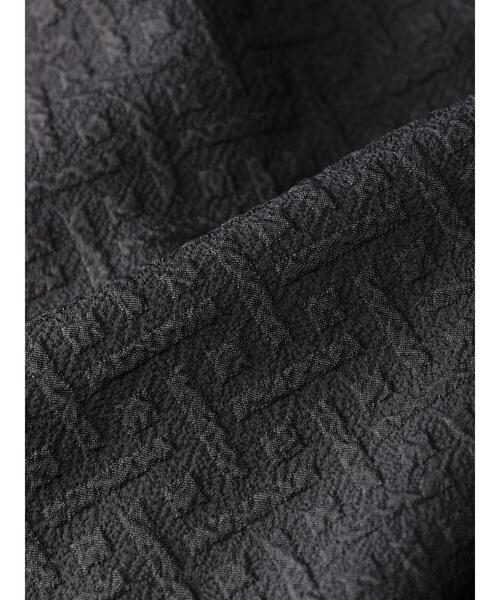 Green　Parks（グリーンパークス）の「ジャガードキャミビスチェ（キャミソール・レディース・グレー/ホワイト系その他2/ブラック・FREE）」の4枚目の写真