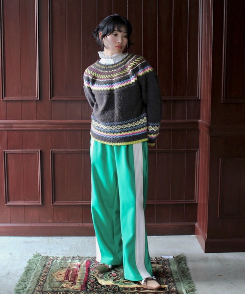 SANSeLF(サンセルフ)の「nordic knit【SANSeLF】sew24a001(ニット/セーター・レディース・マルチ・FREE)」の4枚目の写真