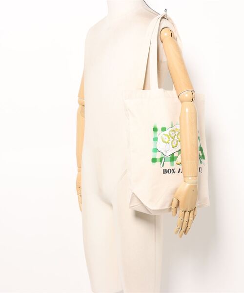 Kelen（ケレン）の「「KELEN/ケレン」シェフズディナープリントトート / ARTI TOTE（トートバッグ・レディース・ナチュラル/ピンク/サックスブルー・FREE）」の16枚目の写真