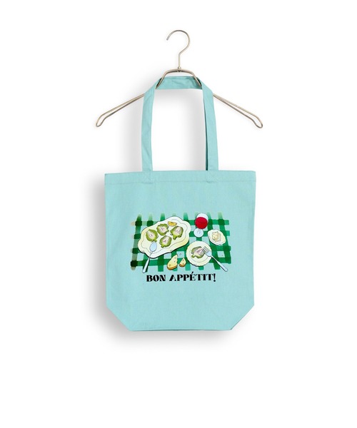 Kelen（ケレン）の「「KELEN/ケレン」シェフズディナープリントトート / ARTI TOTE（トートバッグ・レディース・ナチュラル/ピンク/サックスブルー・FREE）」の12枚目の写真