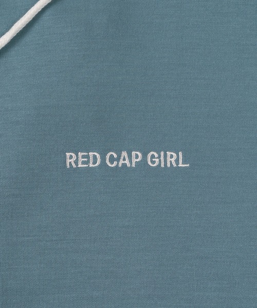 Red Cap Girl(レッドキャプガール)の「【Red Cap Girl/レッドキャップガール】ガールイラストバックプリントポンチフーディー/オーバーサイズ/ユニセックス/推し活(パーカー・メンズ・ホワイト/グレー/ブルー/ブラック・M/L)」の10枚目の写真