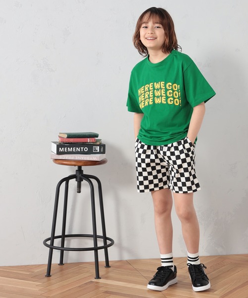 FOUND GOOD(ファウンドグッド)の「K/プリントTEESS1(Tシャツ/カットソー・キッズ・ブラック/ブルー系5/ホワイト系5/ホワイト系6/グリーン系5・150cm/140cm/130cm/120cm/110cm)」の4枚目の写真