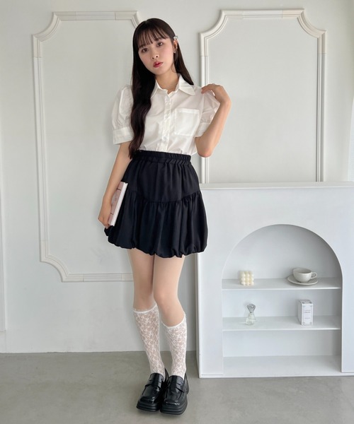【関税込み】Blumarine イエロー ポリエステル ミニスカート CFCL × エマニュエル・ムホーの100色の糸による100着のスカート