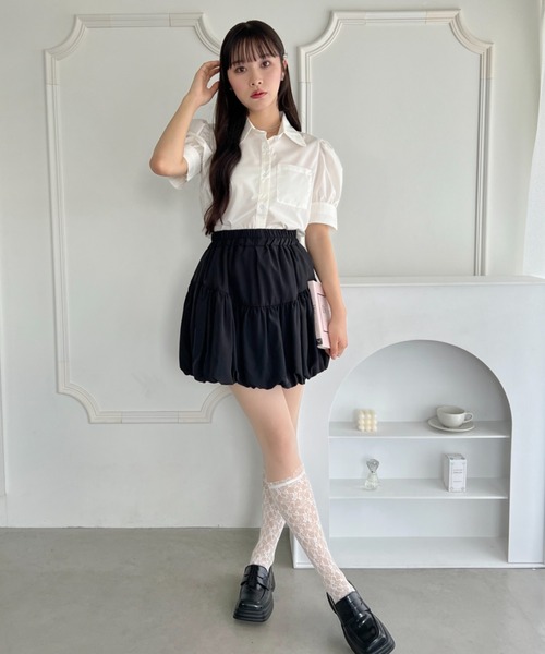 Loueme（ルエム）の「バルーンミニスカート（スカート）」 - WEAR