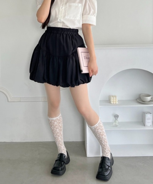 ANN DEMEULEMEESTER バルーンスカート　変形ショートスカート ANN DEMEULEMEESTER バルーンスカート 変形ショートスカート