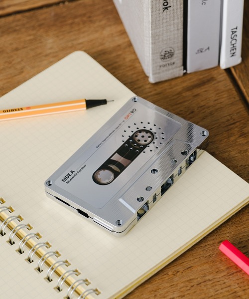 BIRTHDAY BAR(バースデイバー)の「カセットスピーカー(スピーカー・レディース・クリアブラック/クリアイエロー/ブラック/アイボリー/ピンク/シルバー/グリーン系その他2・フリー/0)」の7枚目の写真