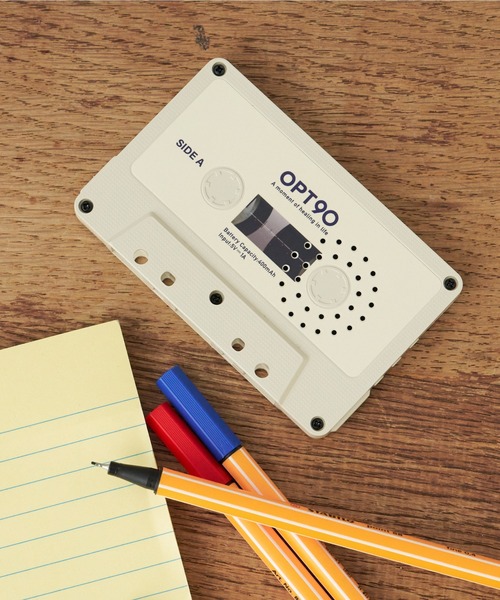 BIRTHDAY BAR(バースデイバー)の「カセットスピーカー(スピーカー・レディース・クリアブラック/クリアイエロー/ブラック/アイボリー/ピンク/シルバー/グリーン系その他2・フリー/0)」の2枚目の写真