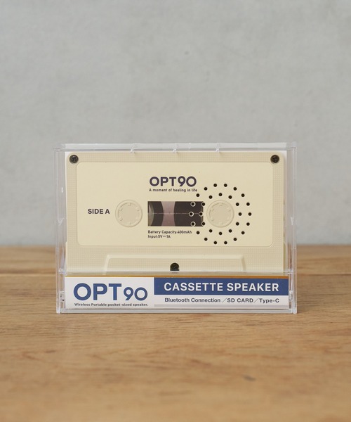 BIRTHDAY BAR(バースデイバー)の「カセットスピーカー(スピーカー・レディース・クリアブラック/クリアイエロー/ブラック/アイボリー/ピンク/シルバー/グリーン系その他2・フリー/0)」の9枚目の写真