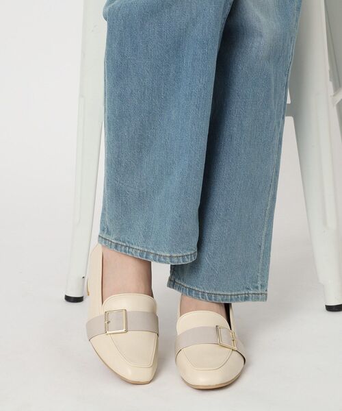 ESPERANZA(エスペランサ)の「バックルローファー 24SS レイン対応(その他シューズ・レディース・ブラック/アイボリー/ベージュ系1/ブラック系1・22.5cm/23.0cm/23.5cm/24.0cm/25.0cm/24.5cm)」の8枚目の写真