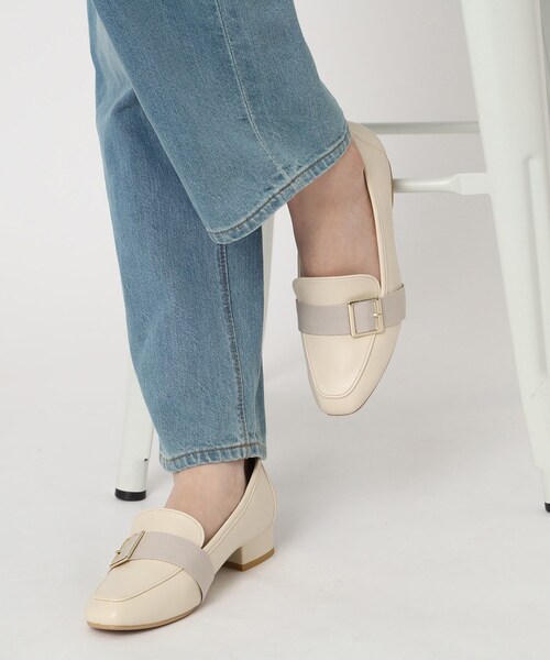 ESPERANZA(エスペランサ)の「バックルローファー 24SS レイン対応(その他シューズ・レディース・ブラック/アイボリー/ベージュ系1/ブラック系1・22.5cm/23.0cm/23.5cm/24.0cm/25.0cm/24.5cm)」の9枚目の写真